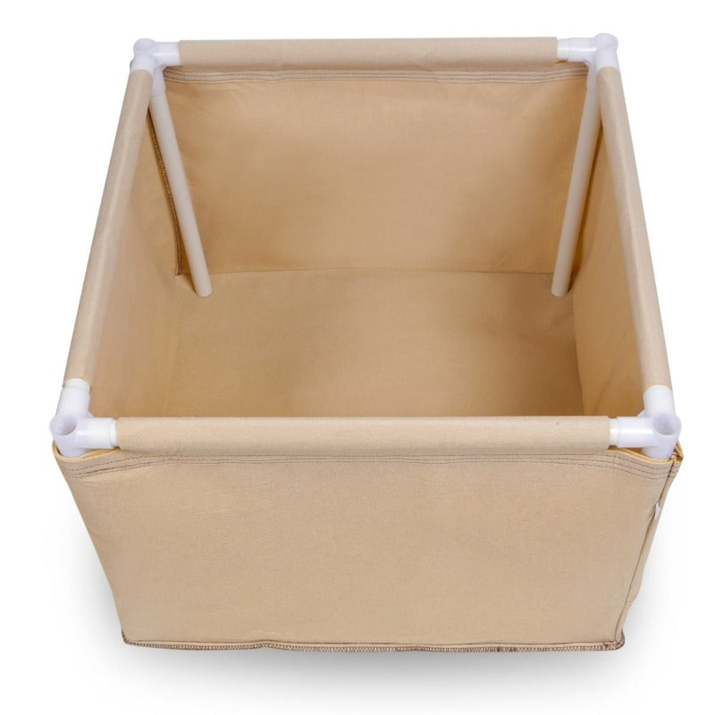 Greenhaus Gardening Portable Fabric Planter Box for Herbs Vegetables and Fruits