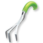 Greenhaus Gardening Hand Rake Cultivator for Weed Seedlings and Roots