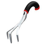 Greenhaus Gardening Hand Rake Cultivator for Weed Seedlings and Roots