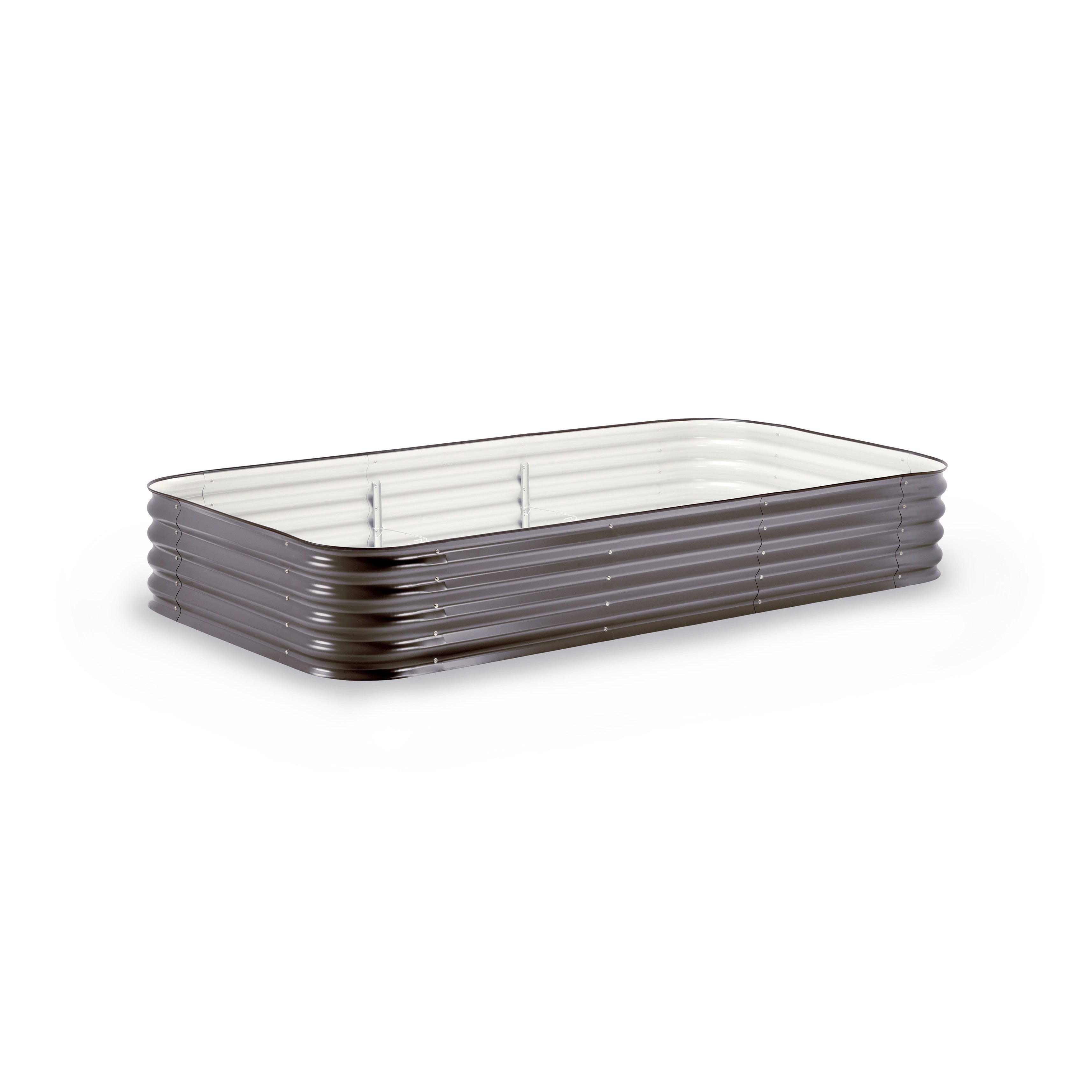 Greenhaus Gardening 15" Modular Metal Raised Garden Bed