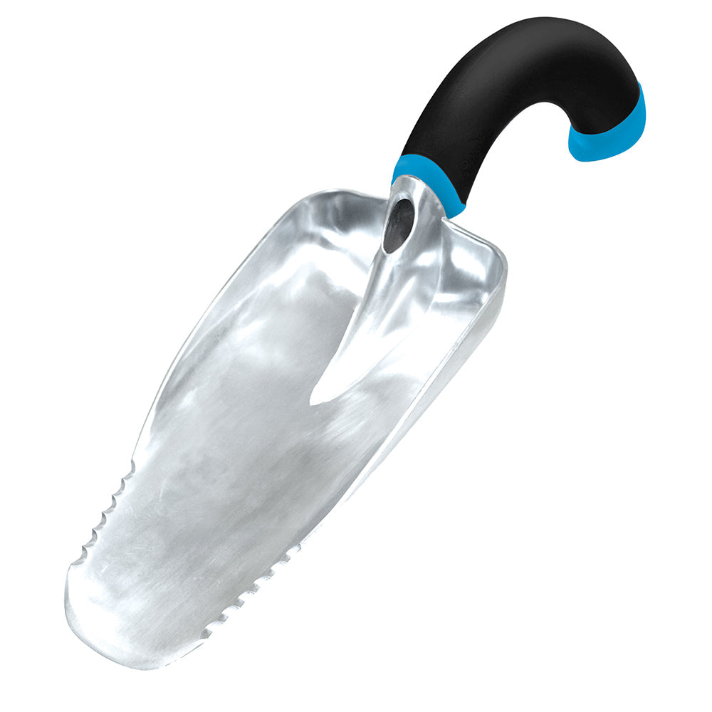 Greenhaus Gardening Ergonomic Scooper for Soil, Mulch, and Potting Mix
