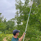 Greenhaus Gardening High-Reach Fruit Picker for Easy Tree Harvesting