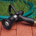 Greenhaus Gardening Garden Hose Nozzle – Adjustable Spray with Quick Flow Control