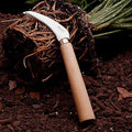 Greenhaus Gardening Japanese Angled Root Cutter with Serrated Blade