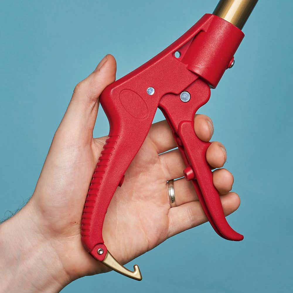 Greenhaus Gardening Orchard Fruit Picker Tool with 10-Foot Reach