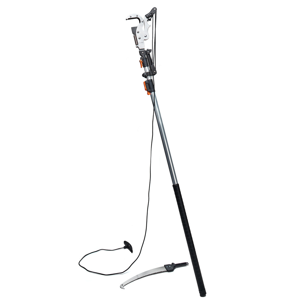 Greenhaus Gardening Extendable Jumbo Pole Saw and Pruner for Tree Trimming