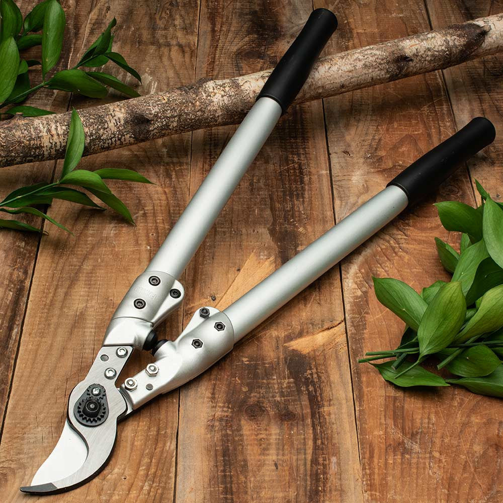 Greenhaus Gardening Forged Steel Loppers for Trees, Branches and Roots