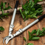 Greenhaus Gardening Forged Steel Loppers for Trees, Branches and Roots