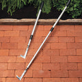 Greenhaus Gardening Heavy Duty Telescopic Weeder with Stainless Steel Blade