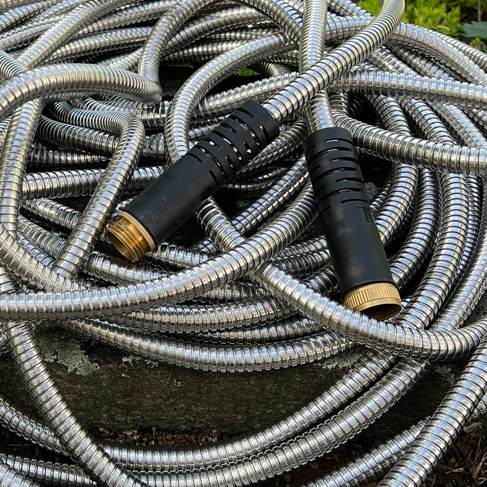 Greenhaus Gardening 75 ft. Outdoor Hose for Lawn and Garden Watering