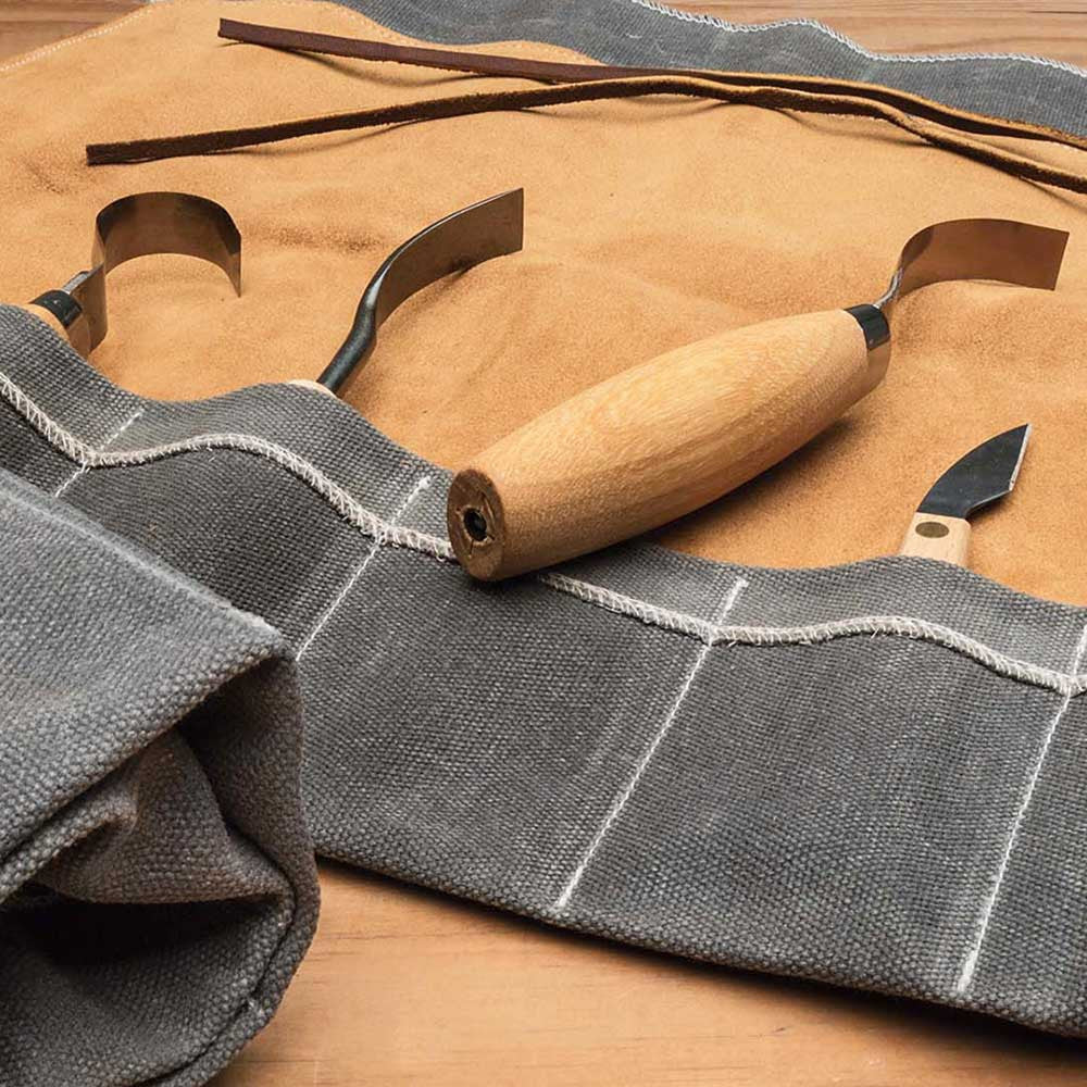 Greenhaus Gardening Portable Tool Roll for Workshop and Travel