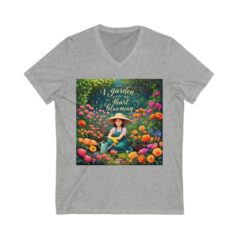 Greenhaus Gardening Garden Lover Graphic V-Neck Shirt