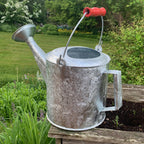 Greenhaus Gardening Watering Can – Galvanized 1.5 Gallon Garden Water Can