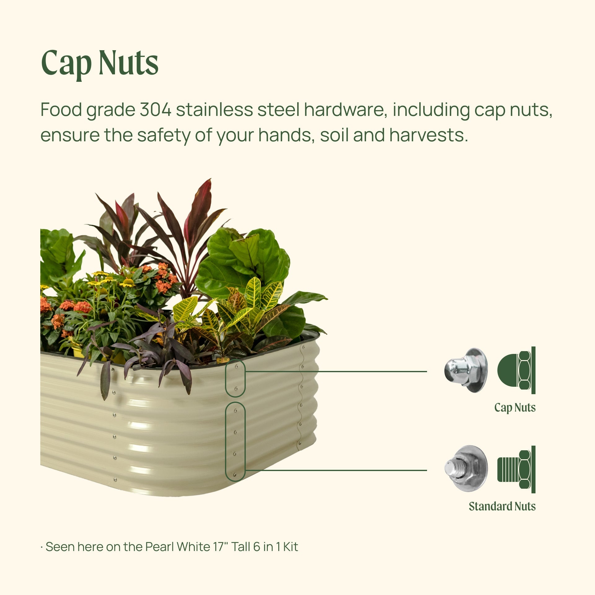 Greenhaus Gardening Large L-Shaped Raised Garden Bed for Corner Gardens