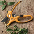 Greenhaus Gardening Heavy Duty Ratchet Hand Pruner for Plant Care