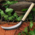 Greenhaus Gardening Japanese Garden Sickle for Weeds and Small Branches