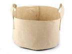 Greenhaus Gardening Tan Grow Pots for Container Gardening in Multiple Sizes