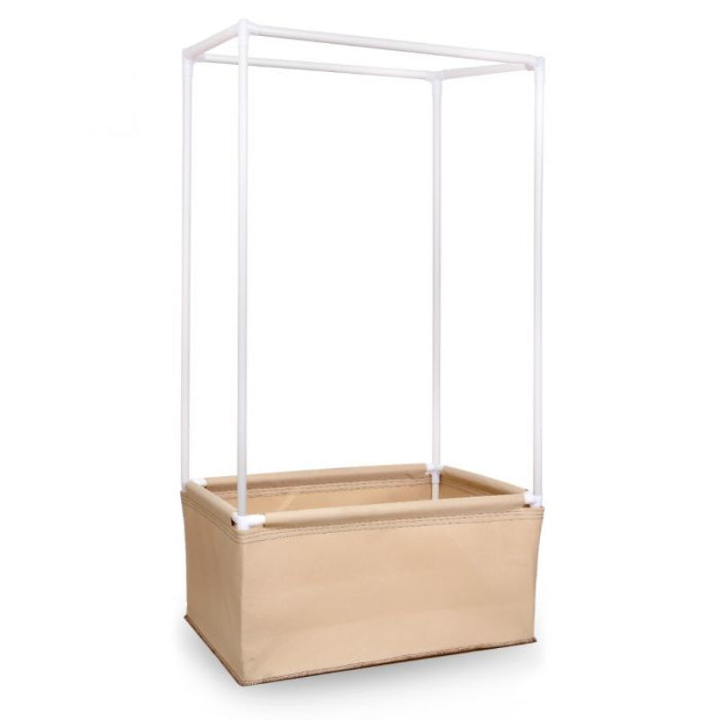 Greenhaus Gardening Portable Fabric Planter Box for Herbs Vegetables and Fruits