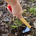 Greenhaus Gardening Hand Cultivator Hoe for Vegetable Gardens and Flower Beds