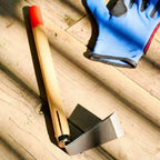 Greenhaus Gardening Hand Cultivator Hoe for Vegetable Gardens and Flower Beds