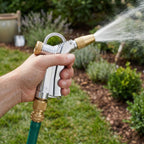 Greenhaus Gardening Pistol Grip Nozzle – Handheld Garden Sprayer with Brass Fittings