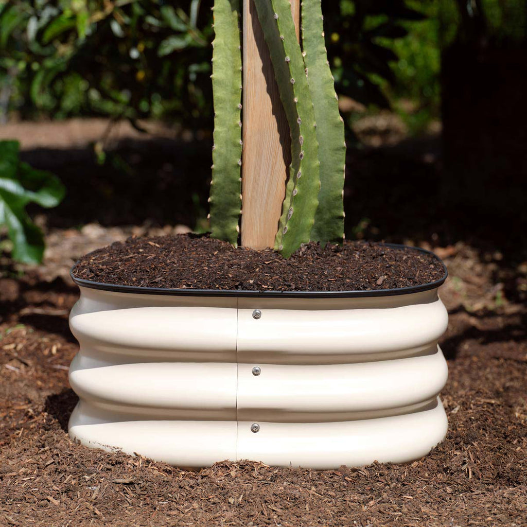 Greenhaus Gardening Modular Metal Grow Beds 2-Pack for Compact Garden Spaces