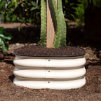Greenhaus Gardening Modular Metal Grow Beds 2-Pack for Compact Garden Spaces