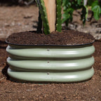 Greenhaus Gardening Modular Metal Grow Beds 2-Pack for Compact Garden Spaces