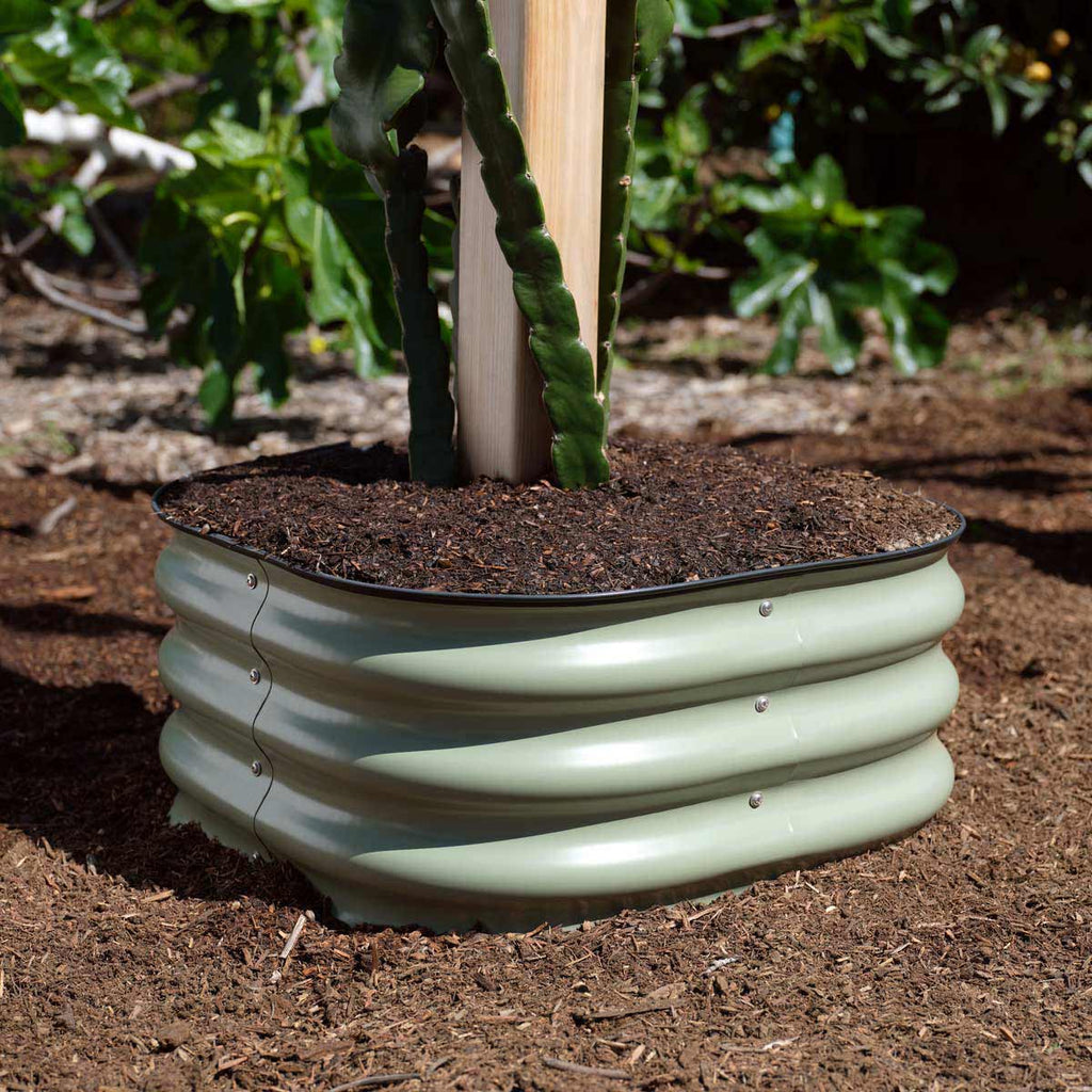 GreenHaus Gardening Modular Corrugated Raised Garden Bed