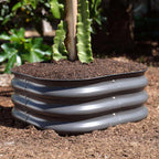 Greenhaus Gardening Modular Metal Grow Beds 2-Pack for Compact Garden Spaces
