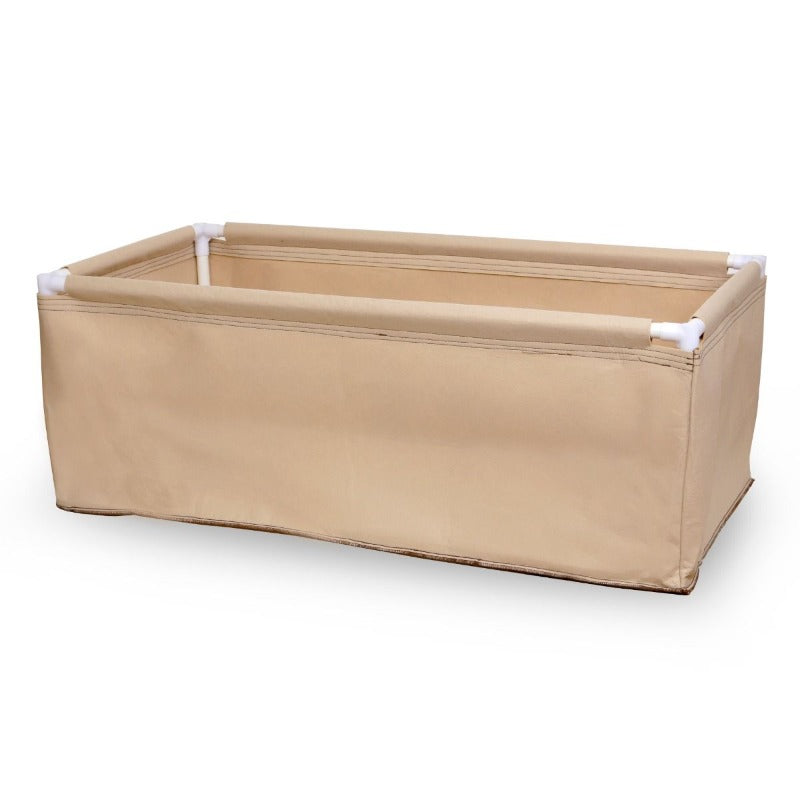 Greenhaus Gardening Portable Fabric Planter Box for Herbs Vegetables and Fruits
