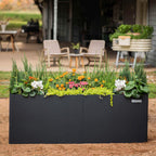 Greenhaus Gardening 42" × 42" Raised Garden Bed for Vegetables and Flowers