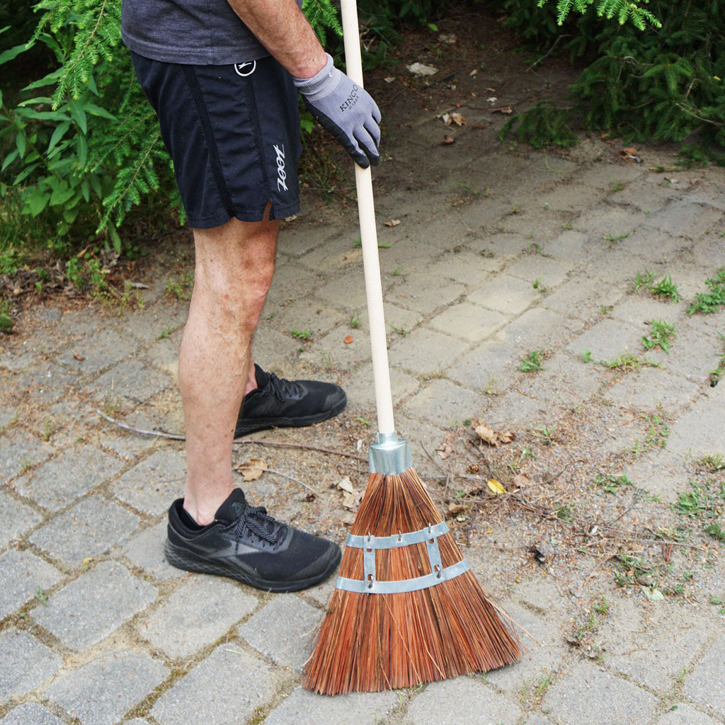 Greenhaus Gardening Outdoor Yard Broom Set