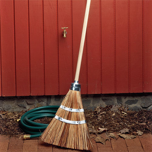 Greenhaus Gardening Outdoor Yard Broom Set