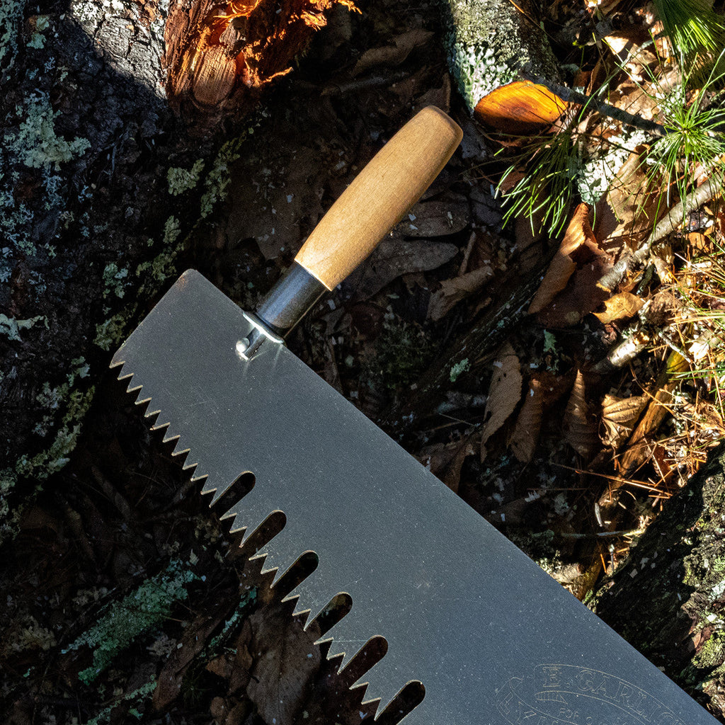 Greenhaus Gardening Manual Log Saw with Great American Tooth Pattern