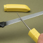 Greenhaus Gardening Compact Curved Sharpener for Tools, Knives & Burrs