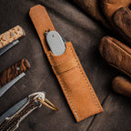 Greenhaus Gardening Pocket Knife Carry Sheath in Genuine Leather
