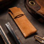 Greenhaus Gardening Pocket Knife Carry Sheath in Genuine Leather