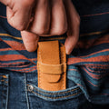 Greenhaus Gardening Pocket Knife Carry Sheath in Genuine Leather