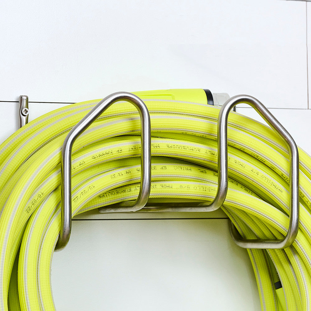Greenhaus Gardening Hose Hanger – Wall-Mounted Hose Holder for Neat Organization