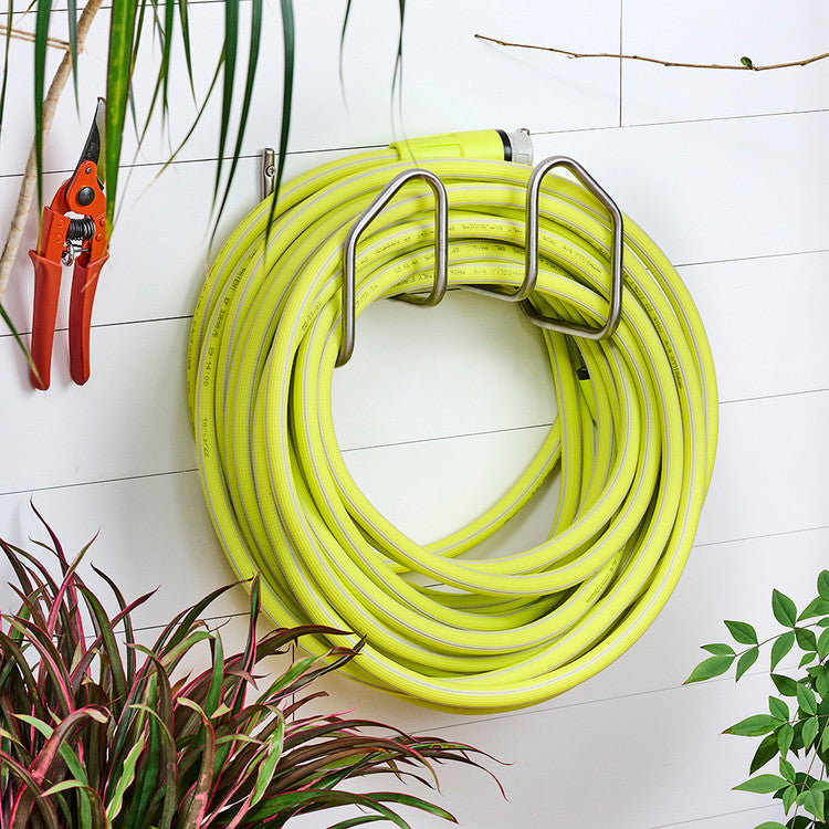 Greenhaus Gardening Hose Hanger – Wall-Mounted Hose Holder for Neat Organization