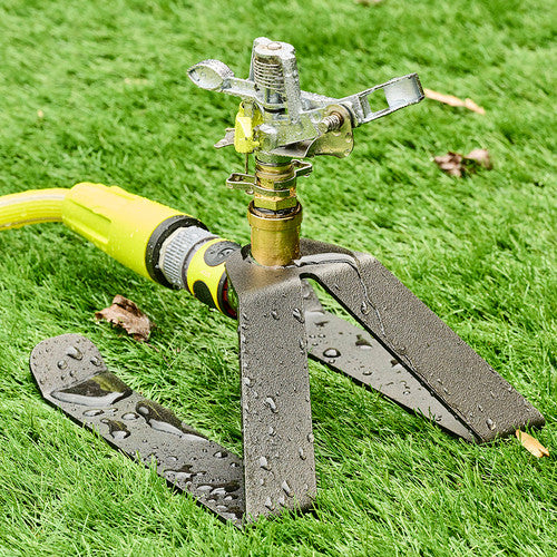 Greenhaus Gardening Lawn Sprinkler – Adjustable 360° Water Distribution
