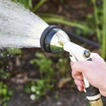 Greenhaus Gardening Garden Hose Nozzle – Quick Attach Sprayer with Four Spray Modes