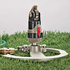 Greenhaus Gardening Circular Sprinkler – Adjustable Arc and Spray Control