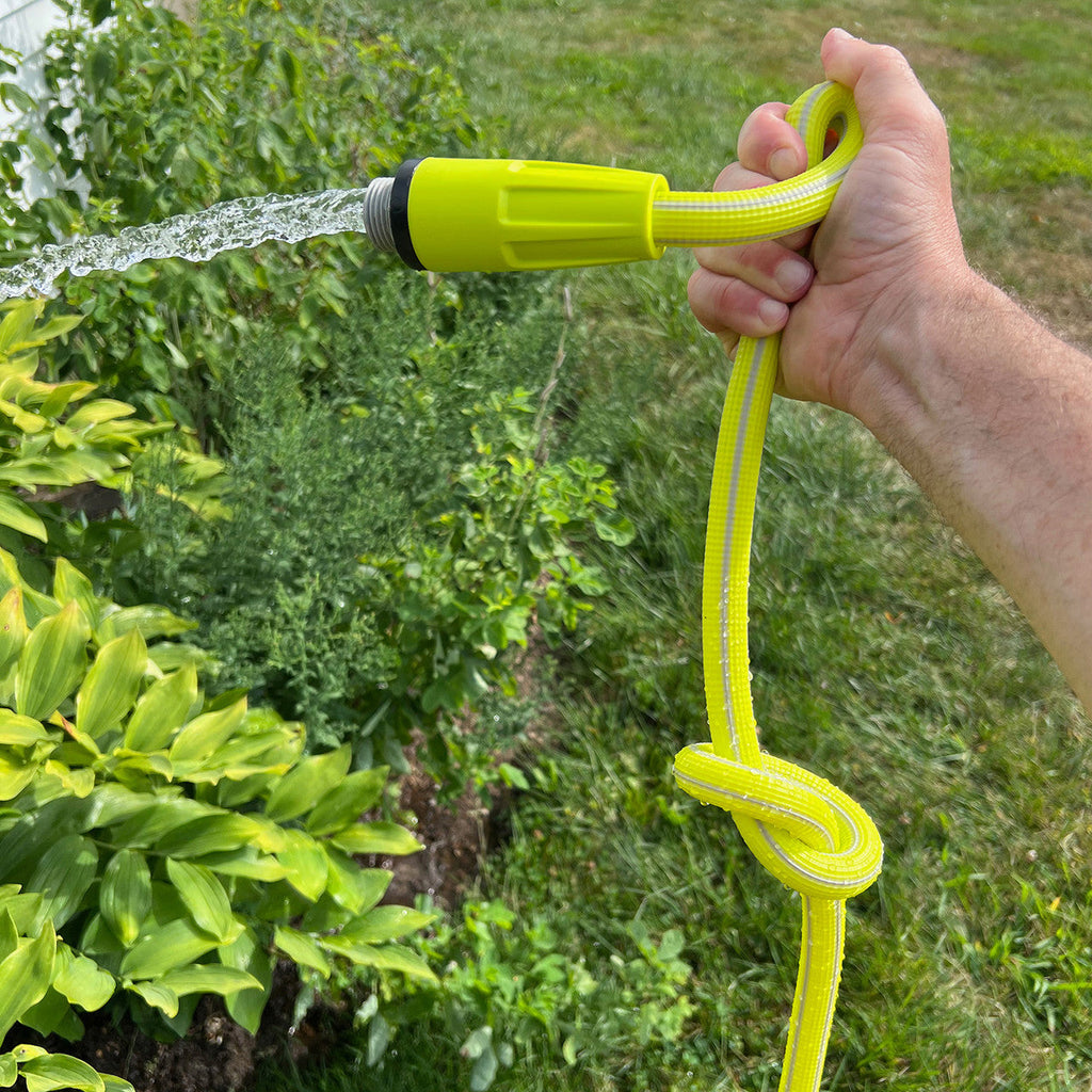 Greenhaus Gardening Ultra Flexible Garden Hose for Patio, Lawn, and Plants