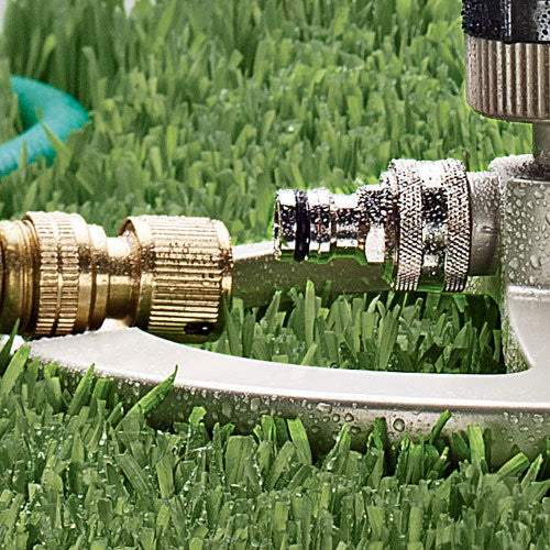 Greenhaus Gardening Circular Sprinkler – Adjustable Arc and Spray Control