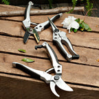 Greenhaus Gardening Cast-Aluminum Pruner Set for Garden Cutting