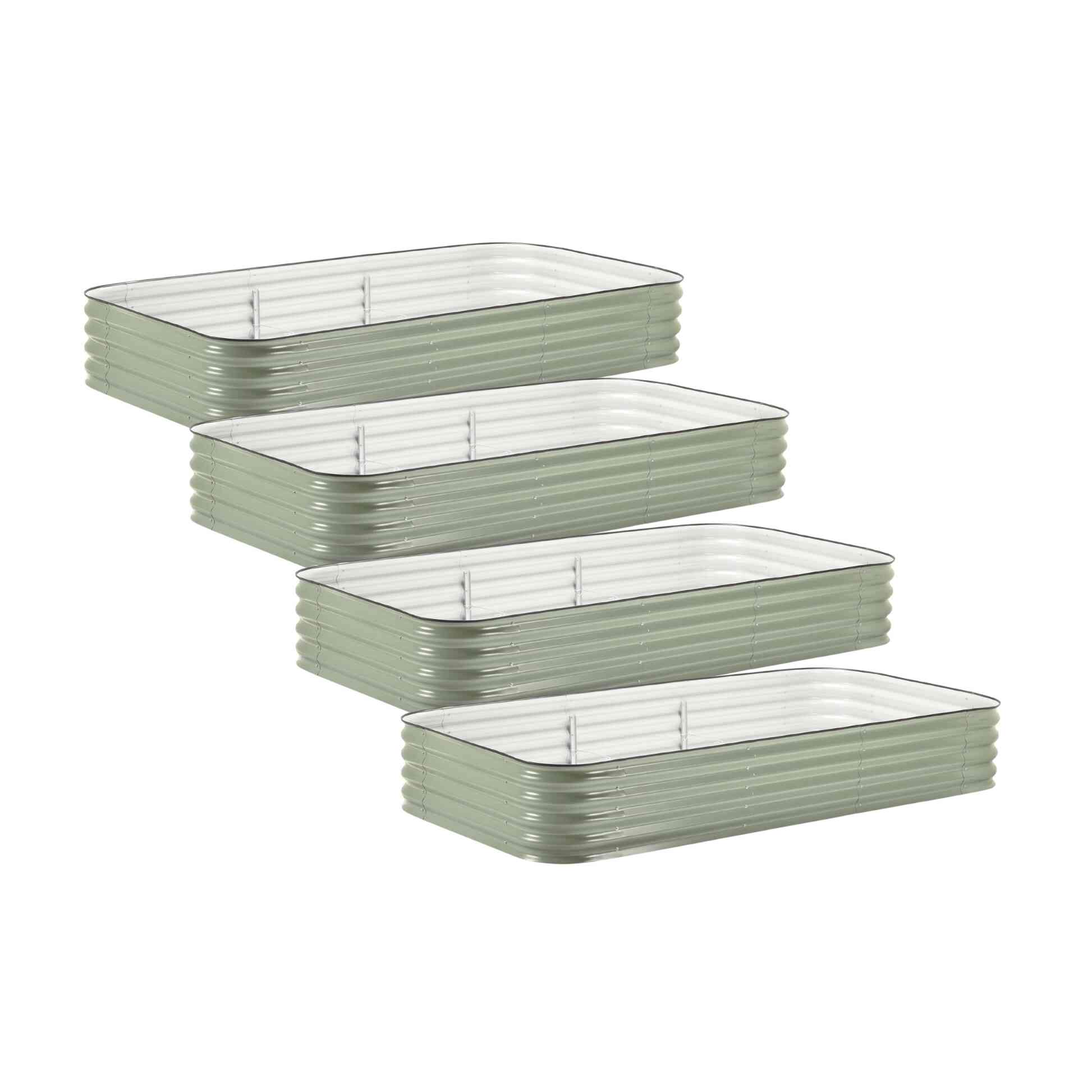 Greenhaus Gardening 15" Modular Planting Beds for Productive Urban Gardening
