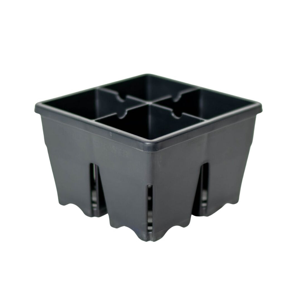 Greenhaus Gardening Seed Starting Trays 4-Cell Deep Tray for Strong Roots