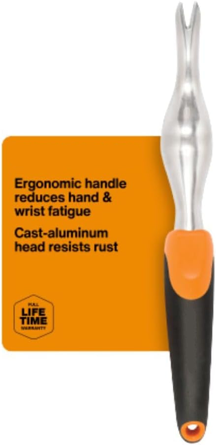 Greenhaus Gardening Heavy Duty Cast Aluminum Garden Hand Trowel with Ergonomic Grip